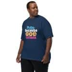 Unisex garment-dyed heavyweight t-shirt -  Pray Because God Listens - Image 5