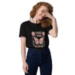 Unisex organic cotton t-shirt - Trust Your Visions - Image 3