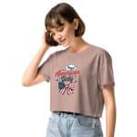 Women’s crop top - American Girly - Image 35