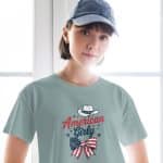 Women’s crop top - American Girly - Image 6