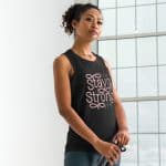 Ladies’ Muscle Tank - Stay Strong - Image 2