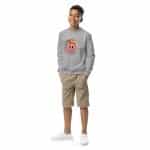 Youth crewneck sweatshirt - Bruh It's My Best Day - Image 14