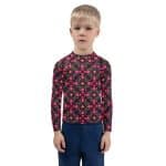 Kids Rash Guard - Pink Abstract Pattern - Image 3
