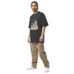 Oversized faded t-shirt - Strawberry Jam But My Glock Don't - Image 3