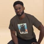 Unisex classic tee - Bruh - Image 11