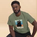 Unisex classic tee - Bruh - Image 17