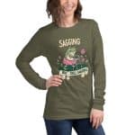 Unisex Long Sleeve Tee - Sagging But Still Gagging - Image 12