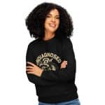 Unisex organic mid-weight sweatshirt - Undiagnosed But I'm Pretty Sure - Image 2