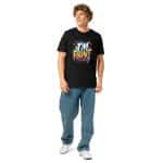 Unisex organic ribbed neck t-shirt - I'm Paint