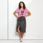 Women’s organic ribbed neck t-shirt - Cute But Feral - Image 6
