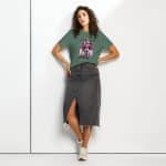 Women’s organic ribbed neck t-shirt - Cute But Feral - Image 5
