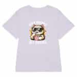 Women’s organic ribbed neck t-shirt - Even Baddies Get Saddies - Image 24