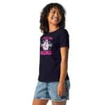Women's Relaxed T-Shirt - I wear Pink For My Meme