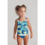 All-Over Print Kids Swimsuit -  Cotton pattern