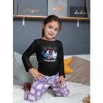 Youth long sleeve tee - Patriotic Chicken