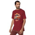Men’s premium heavyweight tee - Summer Camp - Image 8
