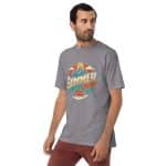 Men’s premium heavyweight tee - Summer Camp - Image 11