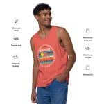Men’s premium tank top - San Diego - Image 12