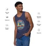 Men’s premium tank top - San Diego - Image 8