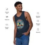 Men’s premium tank top - San Diego - Image 4