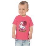 Toddler jersey t-shirt - Silly Goose On The Loose - Image 3