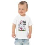 Toddler jersey t-shirt - Silly Goose On The Loose - Image 7