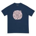 Unisex garment-dyed heavyweight t-shirt - Too Tired For This - Image 11