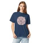 Unisex garment-dyed heavyweight t-shirt - Too Tired For This - Image 4