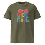 Unisex organic ribbed neck t-shirt - Vacay Mode - Image 39
