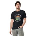 Unisex premium t-shirt - This Little Light Of Mine I'm Gonna Let It Shine - Image 2