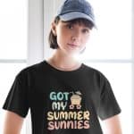 Women’s crop top - Got My Summer Sunnies - Image 3