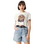 Women’s crop top -  I'm so Grumpy I'm Not Even Talking To Myself - Image 36