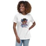 Women's Relaxed T-Shirt - American Babe - Image 12