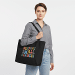 Large organic tote bag - Support Small Business - Image 2