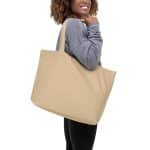 Large organic tote bag - Support Small Business - Image 4