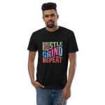 Short Sleeve T-shirt - Hustle Grind Repeat - Image 8