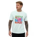 Short Sleeve T-shirt - Hustle Grind Repeat - Image 21