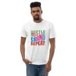Short Sleeve T-shirt - Hustle Grind Repeat - Image 26