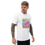 Short Sleeve T-shirt - Hustle Grind Repeat - Image 24