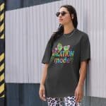 Oversized faded t-shirt - Vacation Mode - Image 3