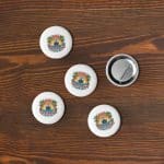 Set of pin buttons - Family Cruise 2025