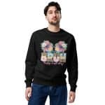 Unisex eco sweatshirt - Bye Bruh Happy Last Day - Image 3
