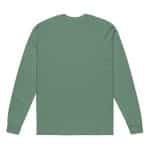 Garment-dyed heavyweight long-sleeve shirt - Forever Chasing Sunsets - Image 14