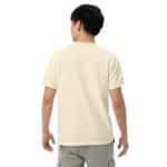 Unisex garment-dyed heavyweight t-shirt - Retro Bushstroke Design - Image 63