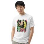 Unisex garment-dyed heavyweight t-shirt - Retro Bushstroke Design - Image 69