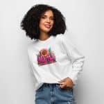Women’s organic crew neck sweatshirt - Mama - Image 13