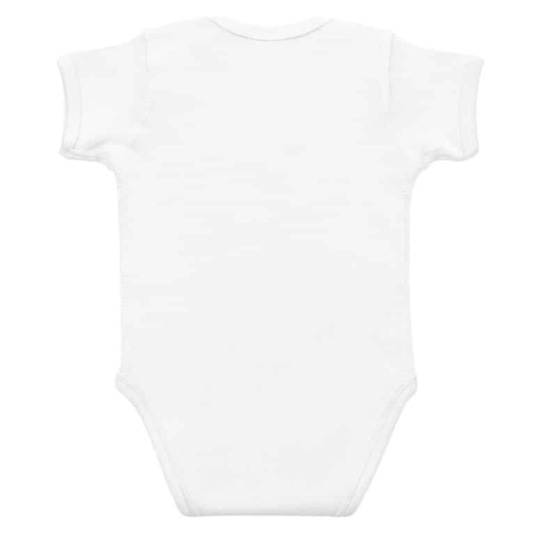Infant bodysuit Watermelon Sugar High, soft cotton, lap shoulder, three-snap closure, vibrant summer style.