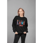 Unisex organic oversized sweatshirt - Girls Love My Swag