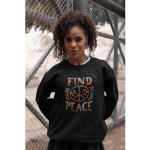 Unisex Premium Sweatshirt - Find Inner Peace