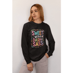 Unisex Long Sleeve Tee -  Sweet With A Dash Of Sass